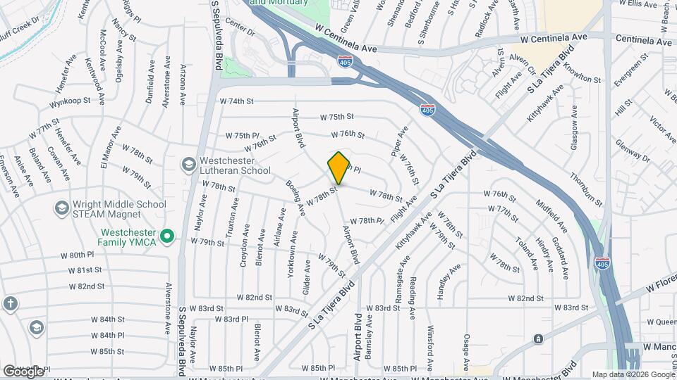 7802 Airport Blvd Map and Location Details