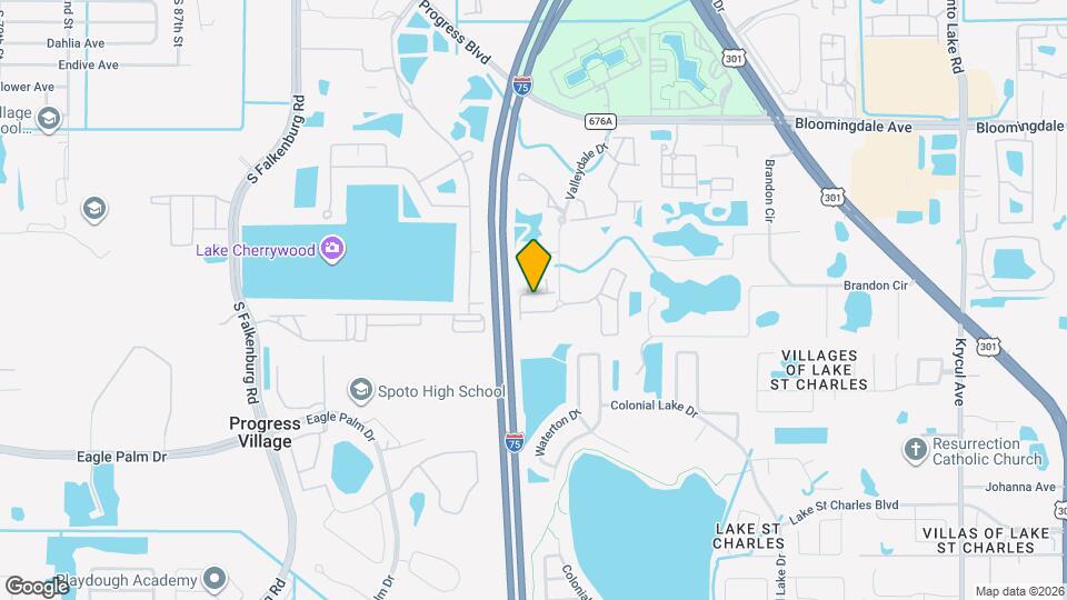 9515 Grovedale Cir Map and Location Details