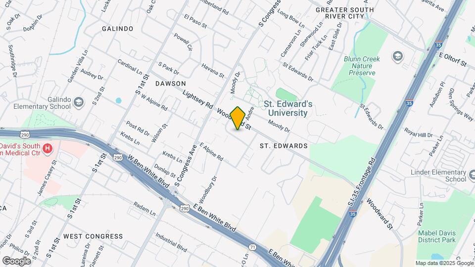 208 Braeswood Rd Map and Location Details