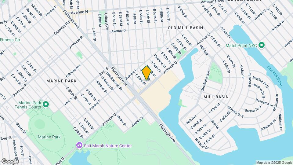 2073 E 53rd Pl, Unit 2nd floor Map and Location Details
