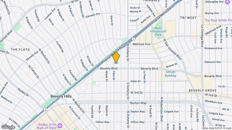 Beverly Hills Dorchester Map and Location Details
