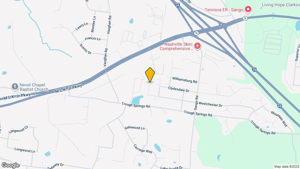 104 W Point Dr Map and Location Details