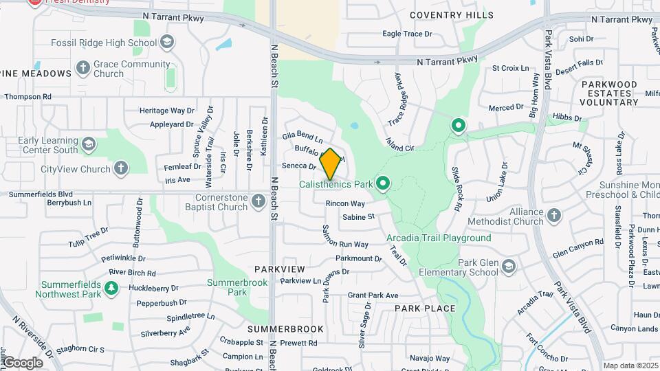 4621 Tanque Dr Map and Location Details