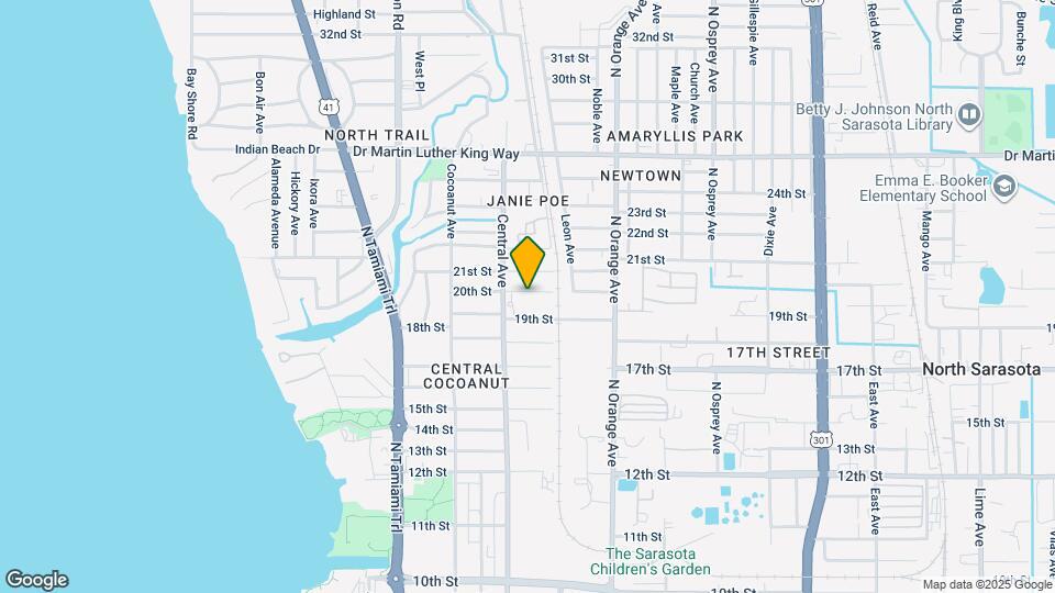 1446 20th St Map and Location Details