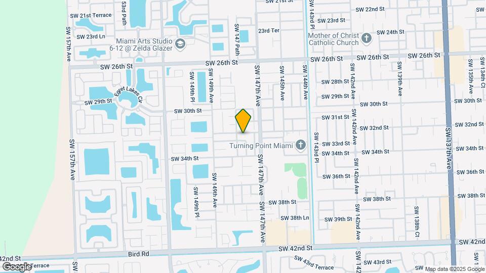 14761 SW 32nd Ln Map and Location Details