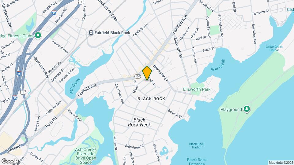 34 Hanford Ave Map and Location Details