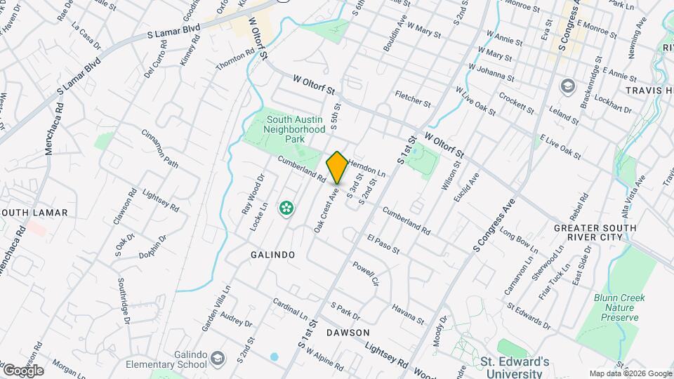 805 Cumberland Rd Map and Location Details