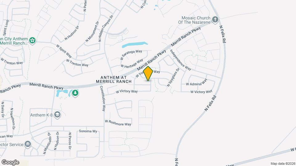 6290 W Admiral Way Map and Location Details