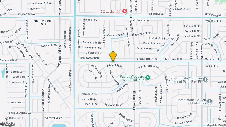 299 Albright St SE Map and Location Details