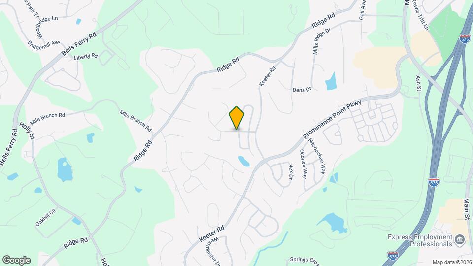 398 Glenleigh Dr Mapa y Detalles de la Ubicación