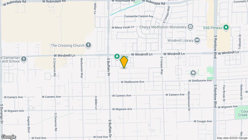 7659 W Mistral Ave Map and Location Details