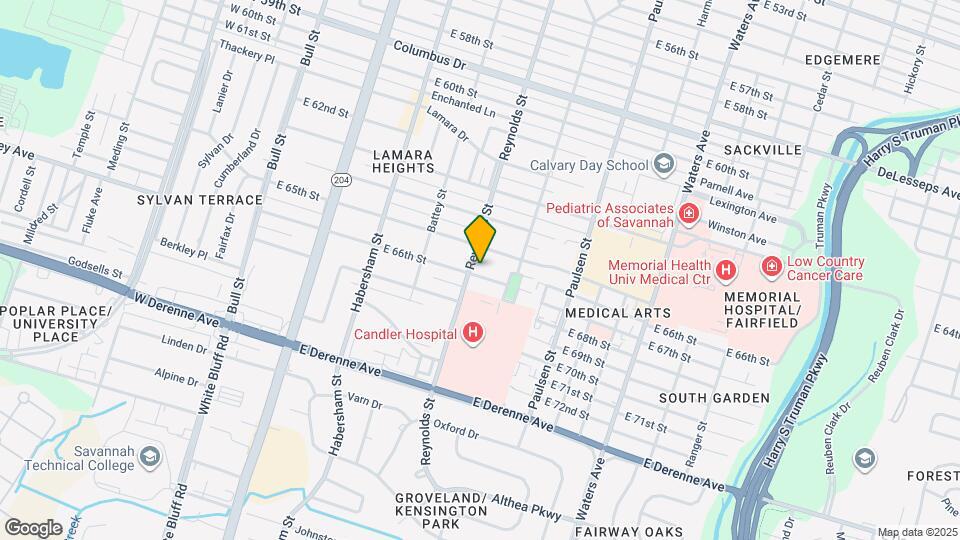 404 E 66th St Map and Location Details