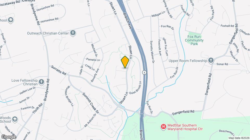 8308 Deerstill Way Map and Location Details