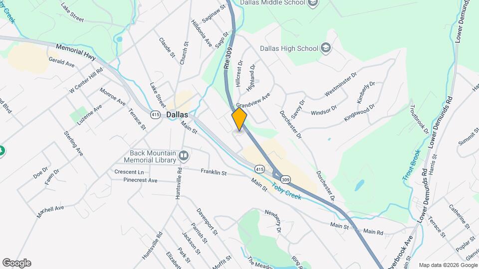 97 Wellington Ave Dallas PA Apartments and Nearby Dallas Apartments For