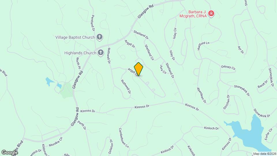 83 Argyll Dr Map and Location Details