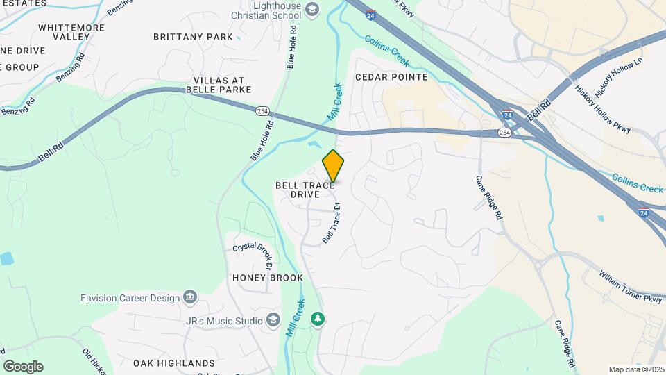 705 Bell Trace Cove Map and Location Details