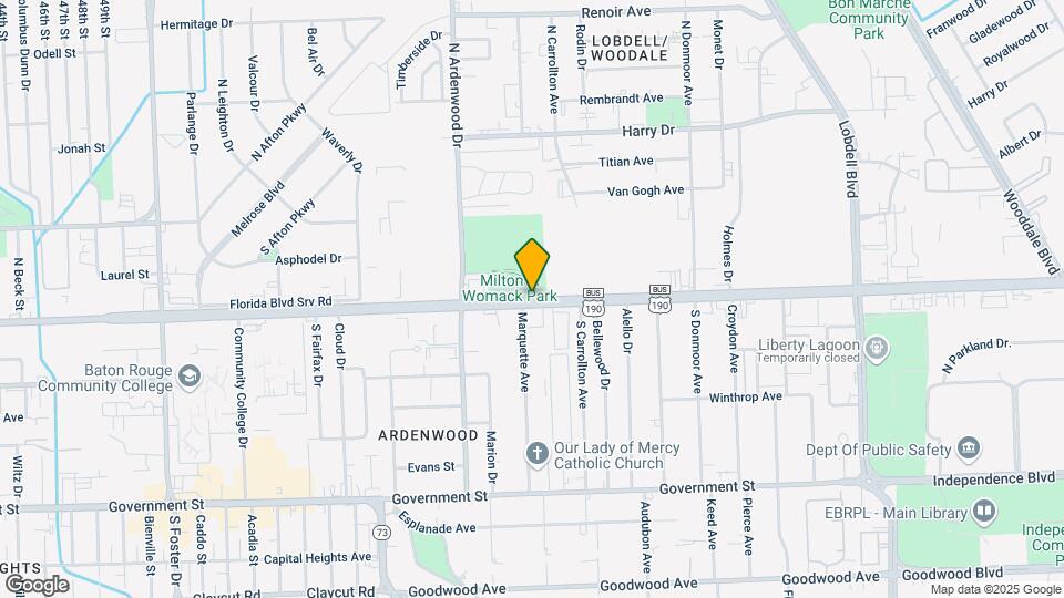 1745 S 17th St Map and Location Details