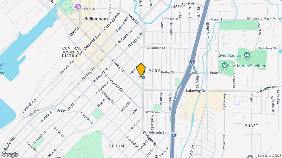 1316 Billy Frank Jr. St Map and Location Details