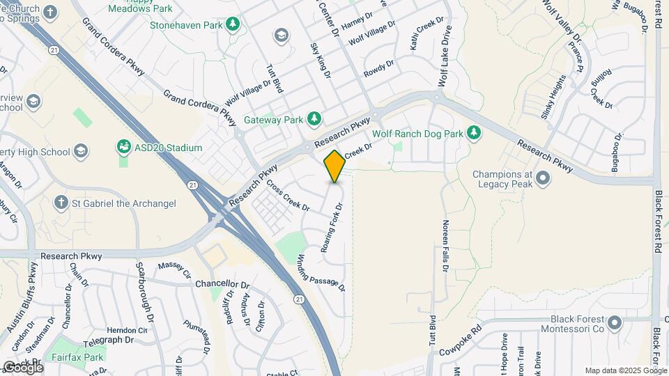 8748 Swagger Dr Map and Location Details