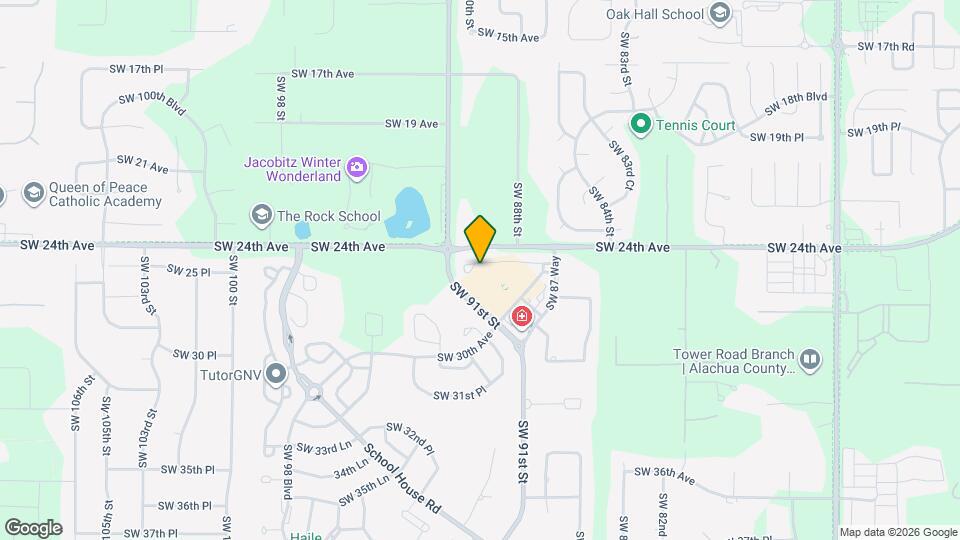 9005 SW 25 Rd Map and Location Details