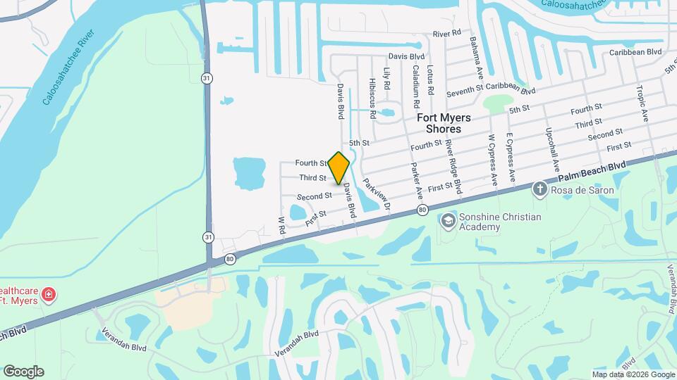 12386 Second St Map and Location Details