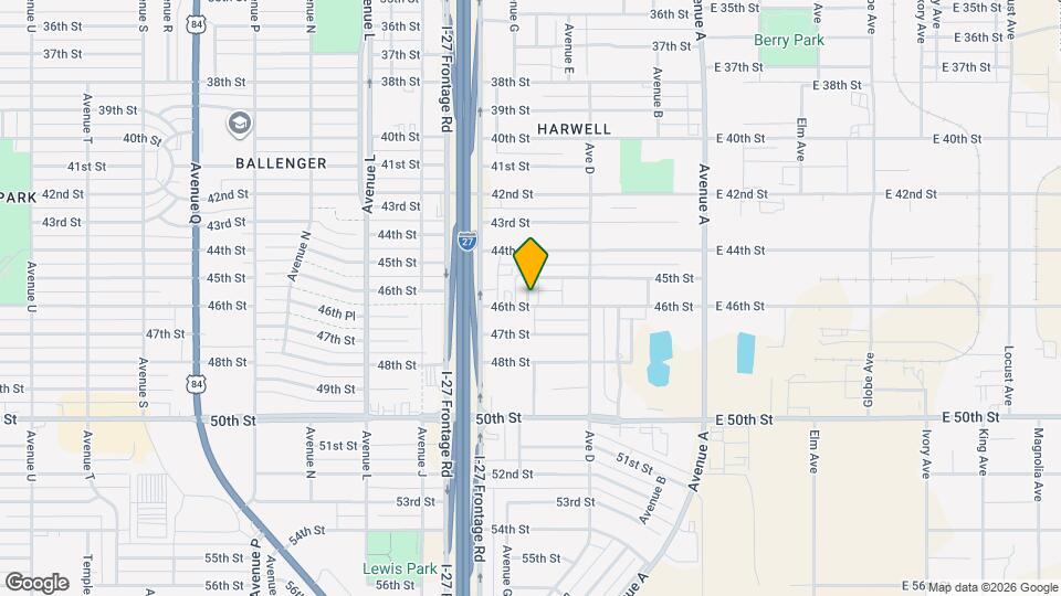 4511 Avenue G Map and Location Details