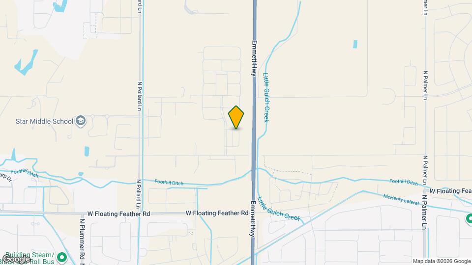 2197 N Leatherwood Ave Map and Location Details