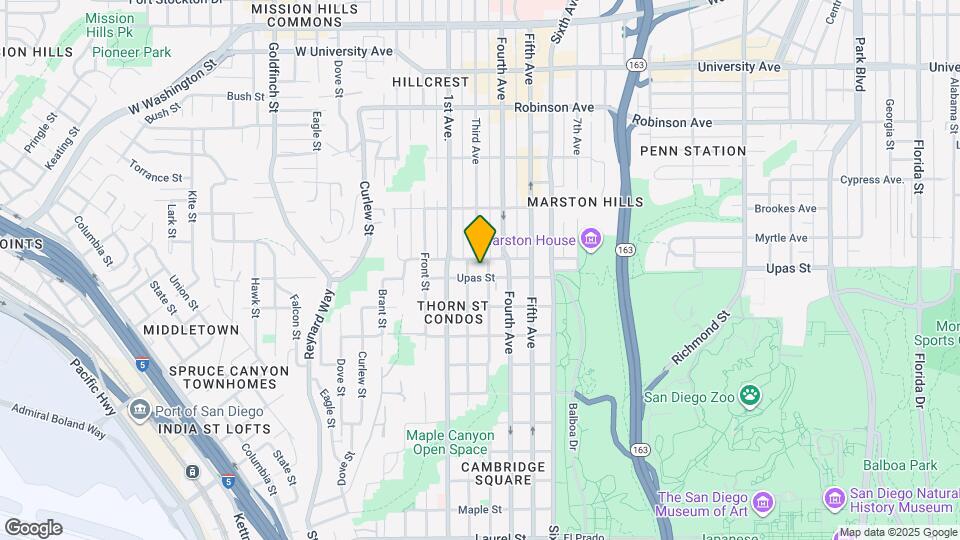 3450 Third Ave Map and Location Details