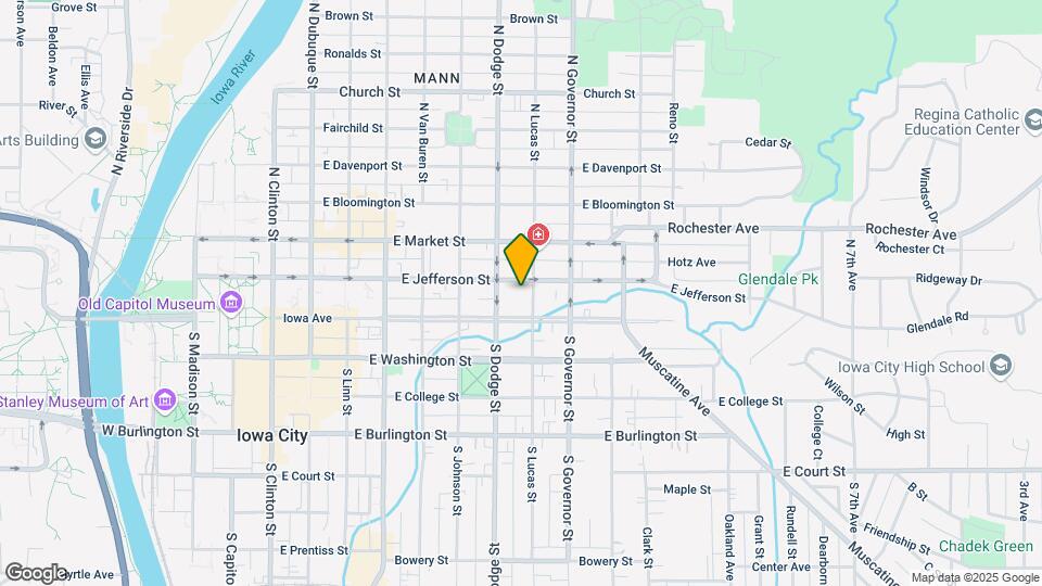 723 1/2 E Jefferson St Mapa y Detalles de la Ubicación