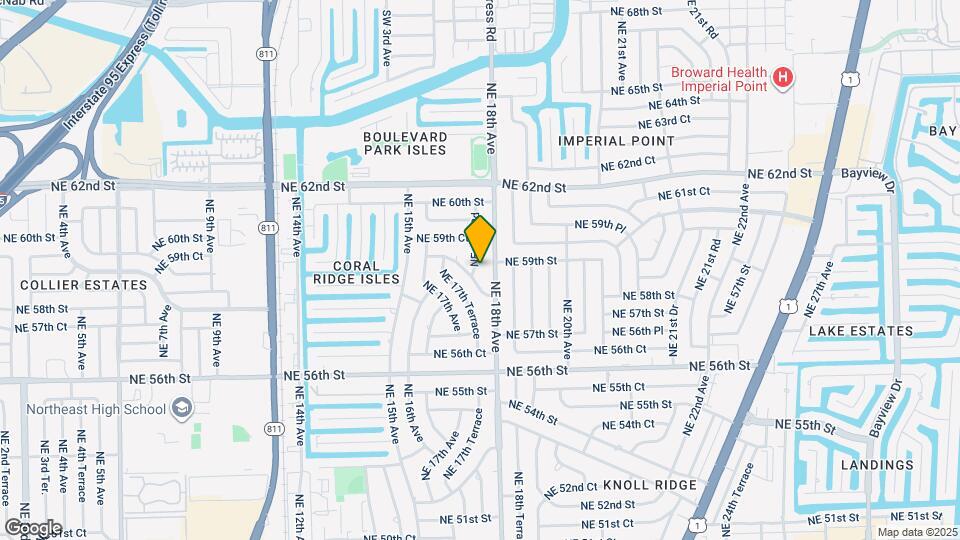 5834 NE 17th Rd Map and Location Details