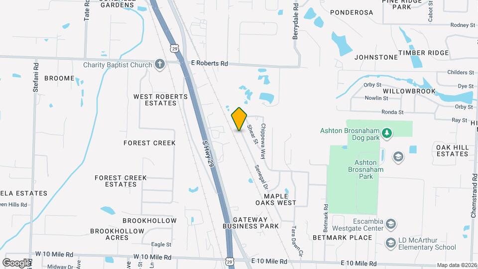 10645 Senegal Dr Map and Location Details