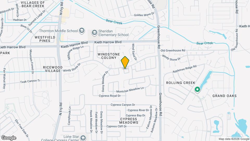 4818 King Hallow Ln Mapa y Detalles de la Ubicación