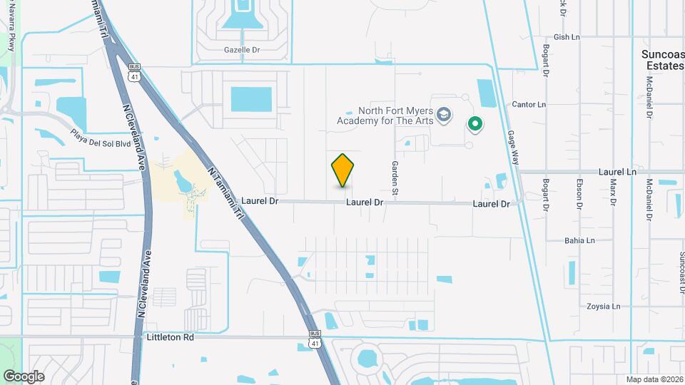 1175 Laurel Dr Map and Location Details