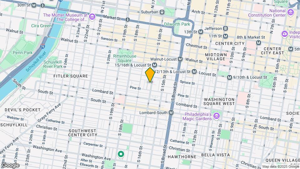 332 S 16th St Map and Location Details