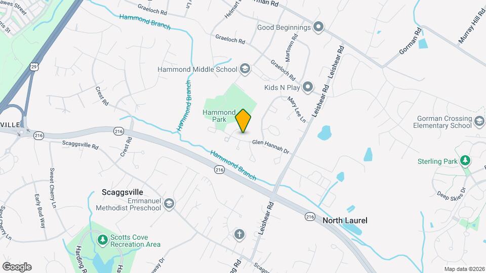 10618 Delfield Ct Map and Location Details