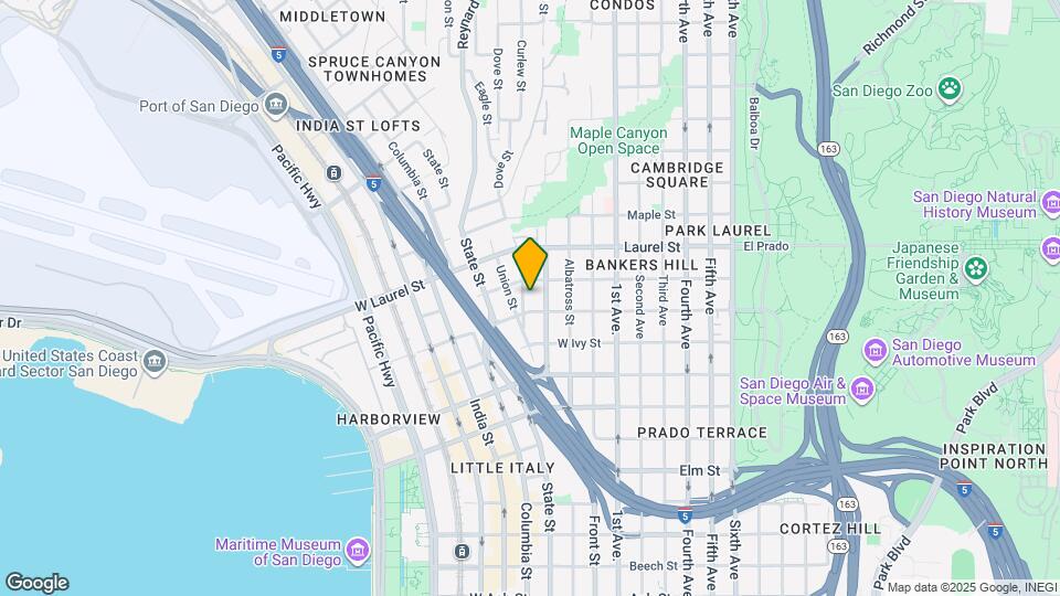 2329 Curlew St, Unit #3 Map and Location Details