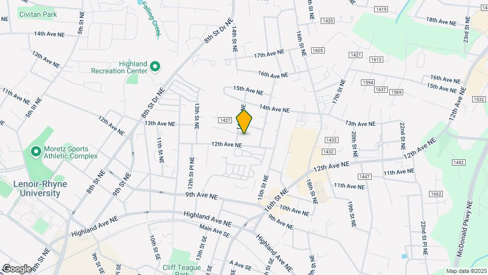 1226 14th St NE Map and Location Details