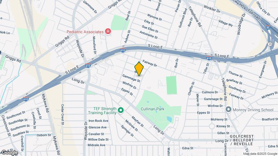 6519 Gammage St Map and Location Details