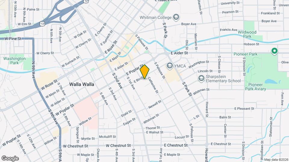 208-210 E Birch St Map and Location Details