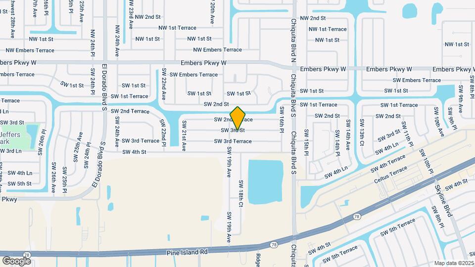 1802 SW 3rd St Map and Location Details