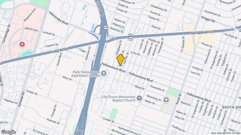 3367 Yellowstone Blvd Map and Location Details