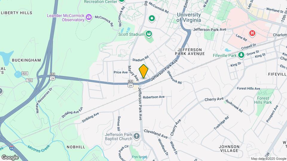 2111 Jefferson Park Ave Map and Location Details