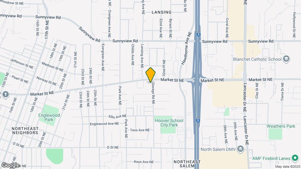 1669 Savage Rd NE Map and Location Details