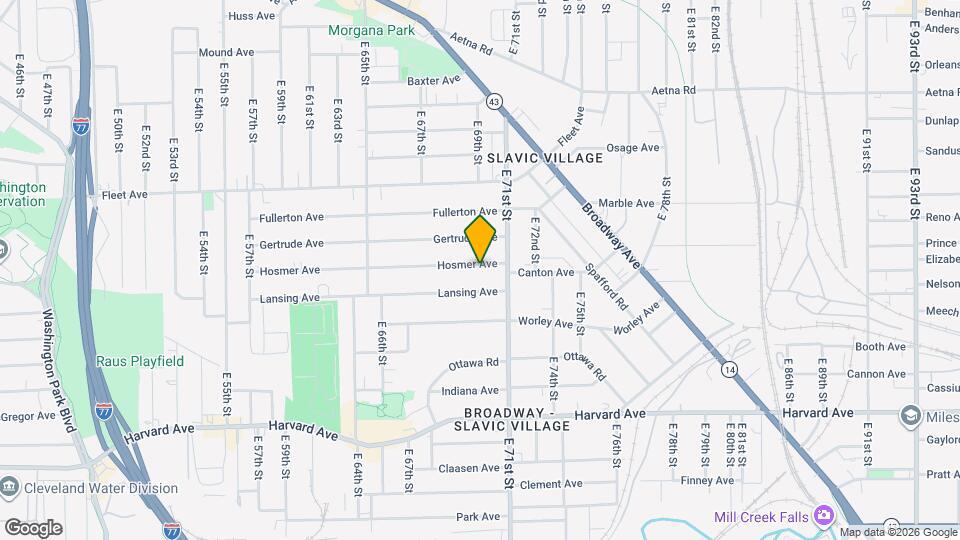 6924 Hosmer Ave Map and Location Details