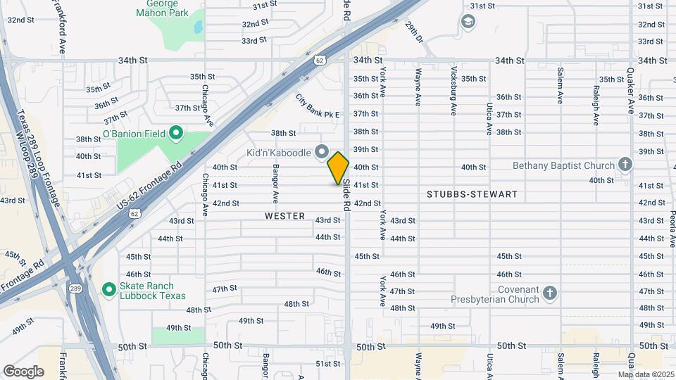 5203 41st St Map and Location Details