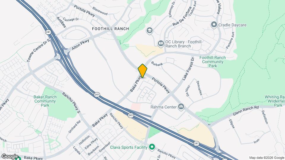 804 El Paseo Map and Location Details