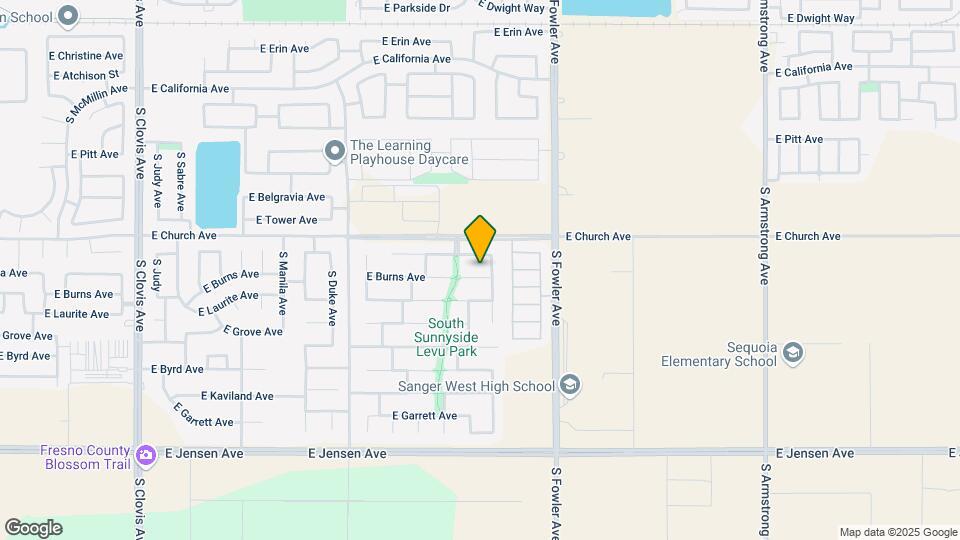 5927 E Burns Ave Map and Location Details