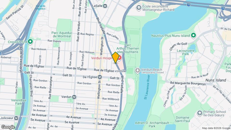 4033 Lasalle Boul Map and Location Details