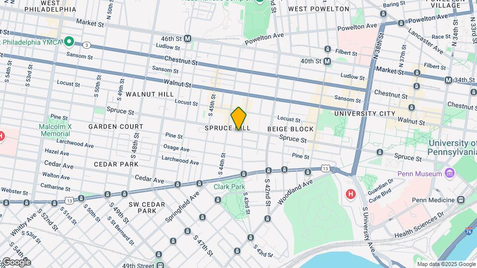 4300 Spruce St Mapa y Detalles de la Ubicación