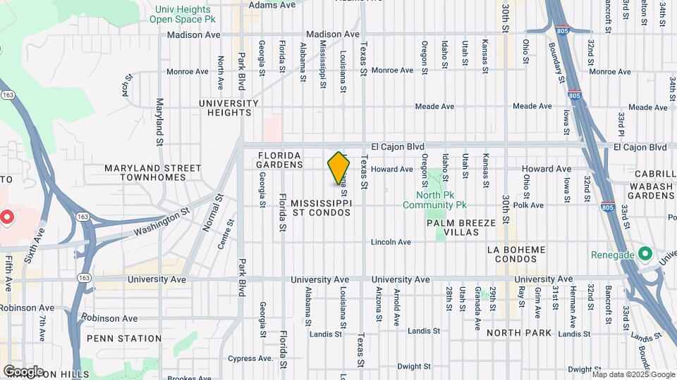 4142-4148 Louisiana St Map and Location Details